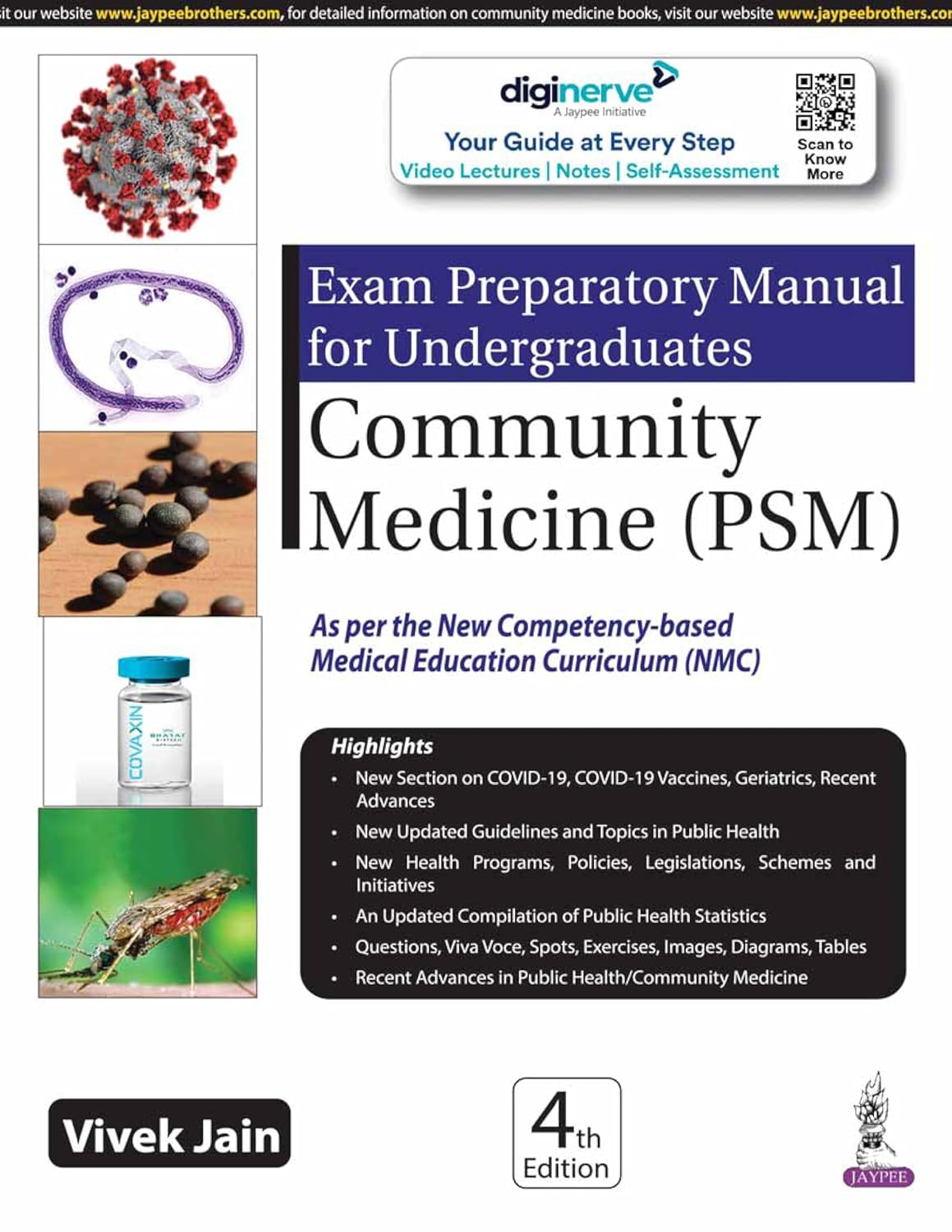 Cover of Exam Preparatory Manual for Undergraduates: Community Medicne (PSM)