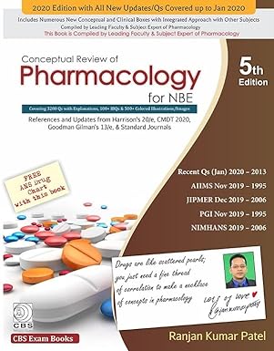 Cover of Conceptual Review of Pharmacology for NBE