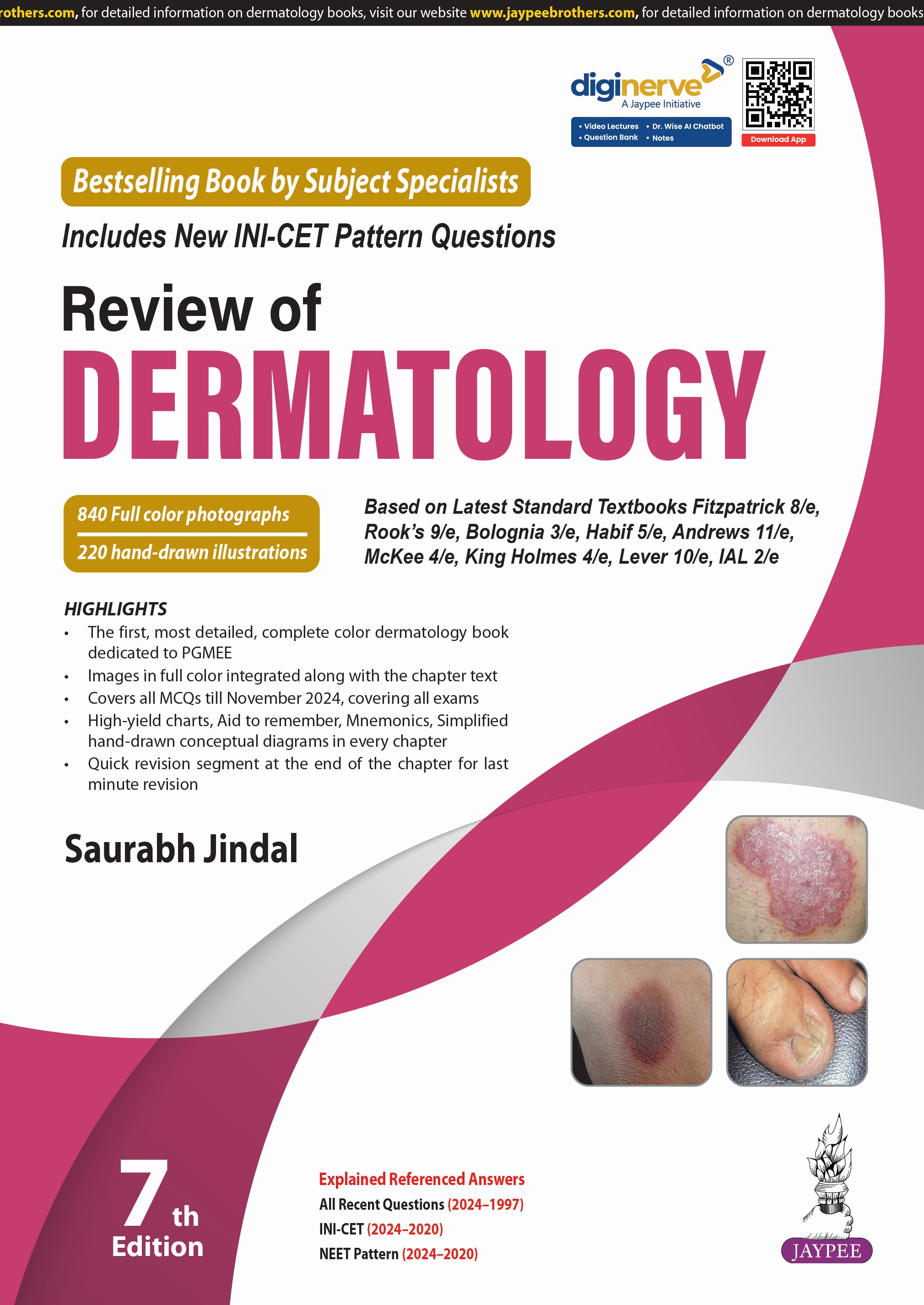 Cover of Review of Dermatology