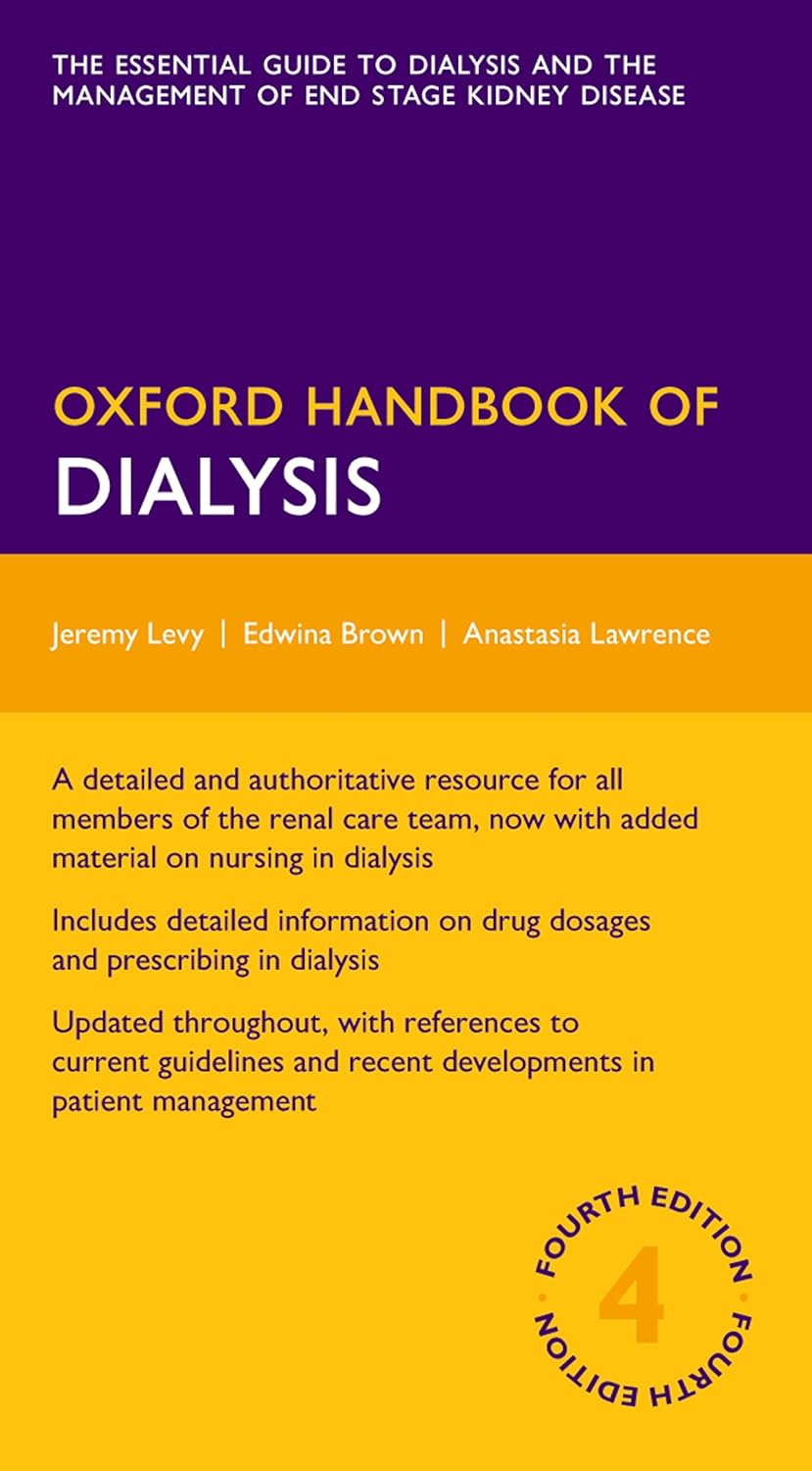 Cover of Oxford Handbook of Dialysis