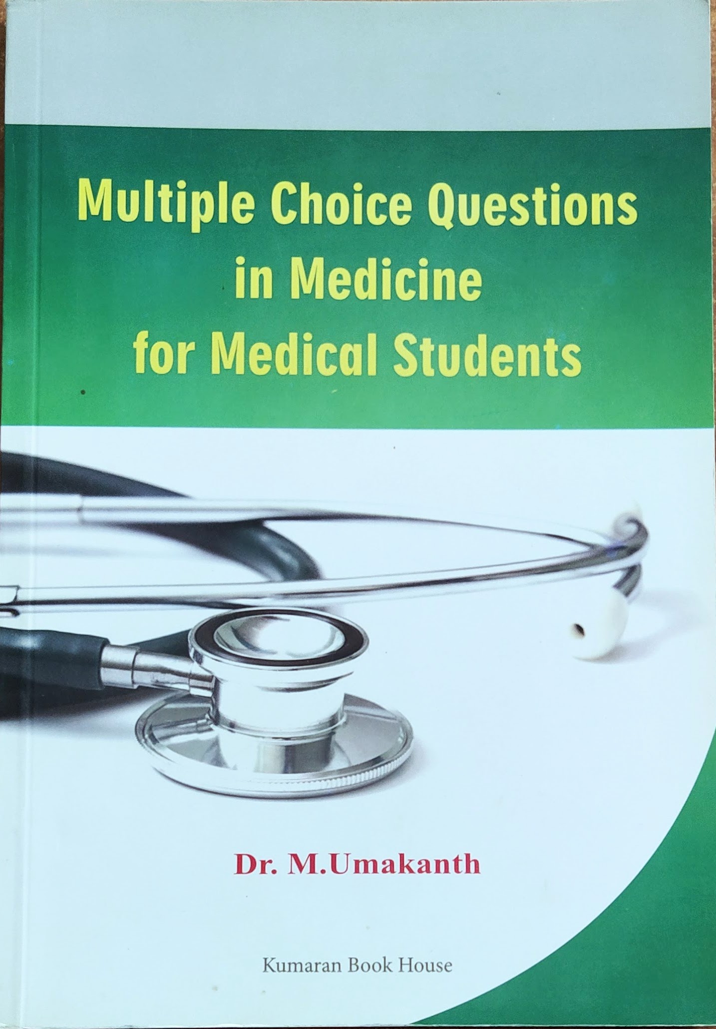 Cover of Multiple Choice Questions in Medicine for Medical Students