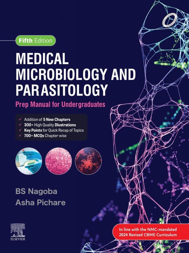 Cover of Medical Microbiology and Parasitology: Prep Manual for Undergraduates