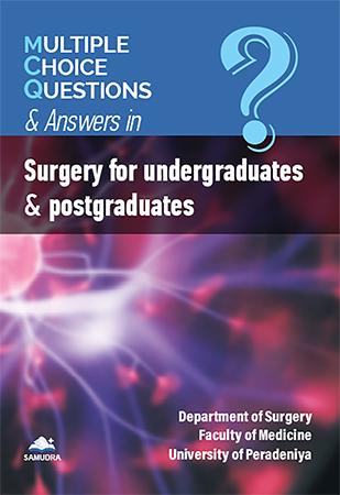Cover of MCQs in Surgery for Undergraduates & Postgraduates