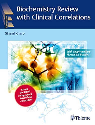 Cover of Biochemistry Review with Clinical Correlations