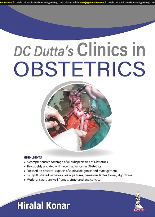 Cover of DC Dutta's Clinics in Obstetrics