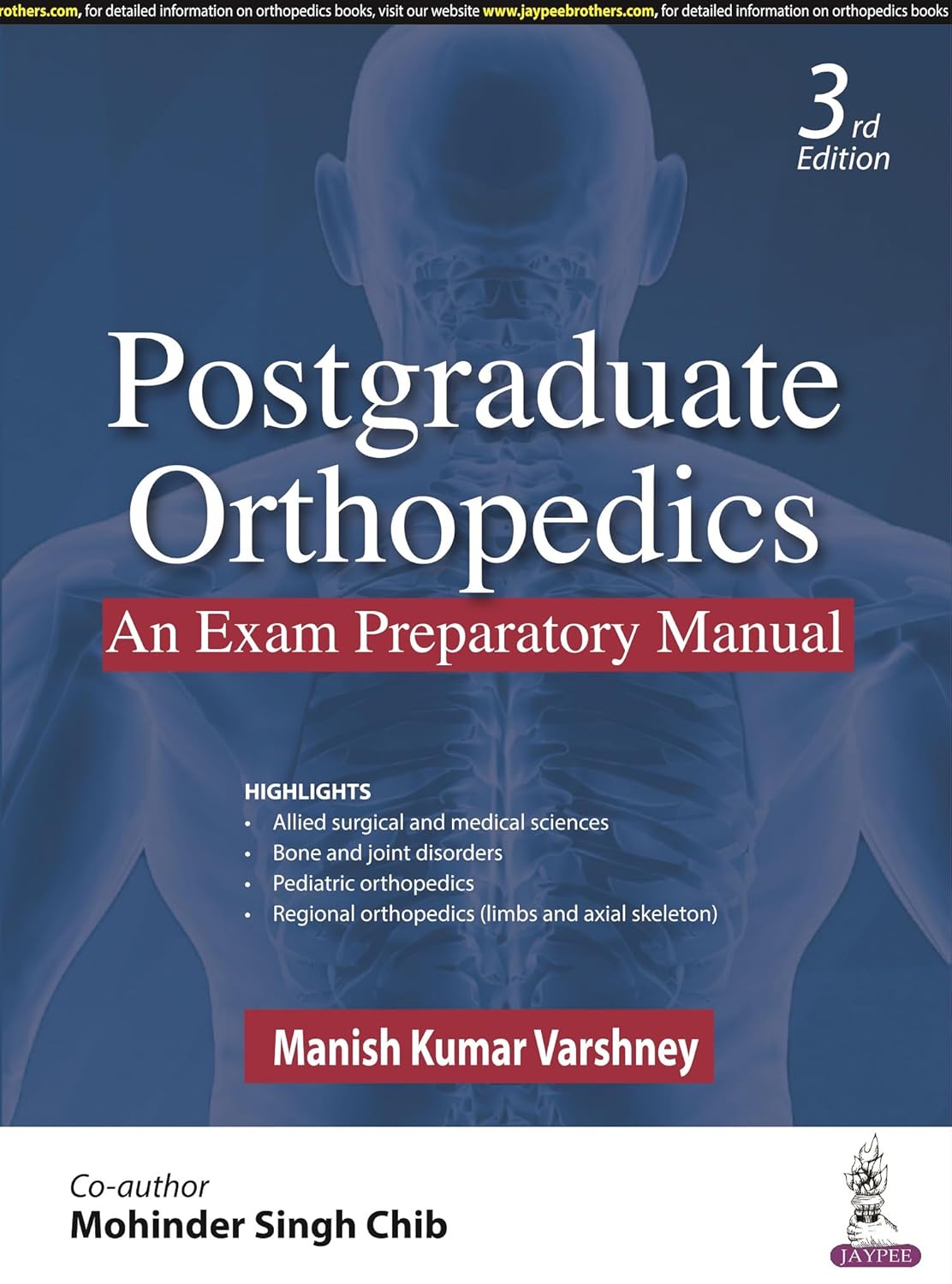 Cover of Postgraduate Orthopaedics: An Exam Preparatory Manual