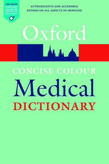 Cover of Oxford Concise Colour Medical Dictionary