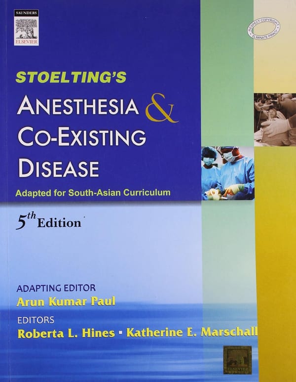 Cover of Stoelting's Anesthesia & Co-existing Disease