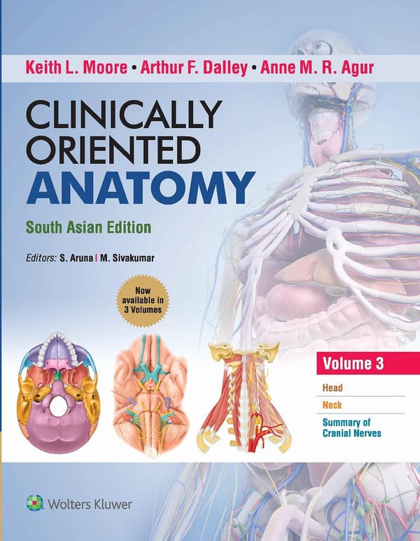Cover of (Old Edition) Moore's Clinically Oriented Anatomy (3 volume set)