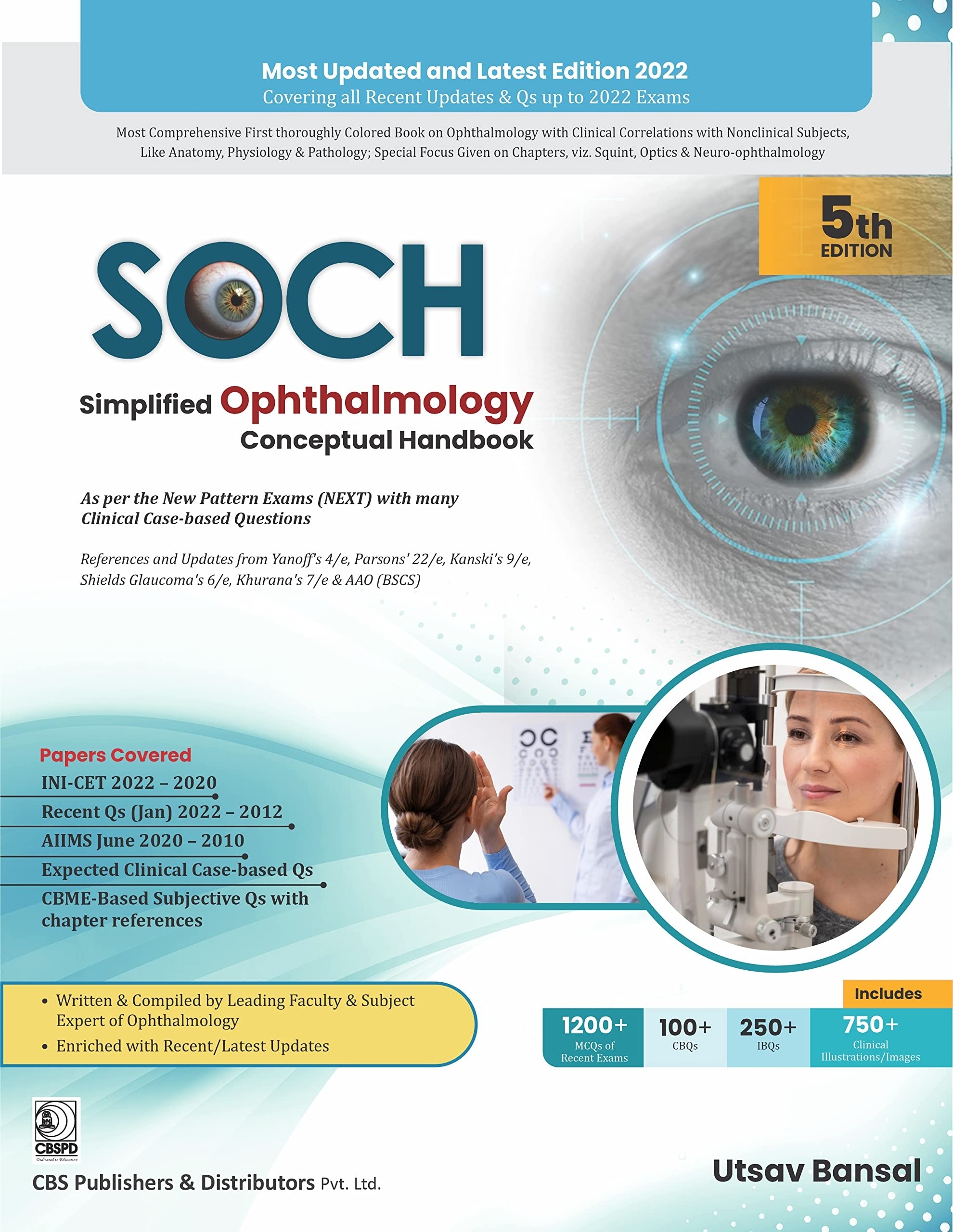 Cover of SOCH Simplified Ophthalmology Conceptual Handbook