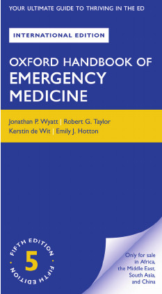 Cover of Oxford Handbook of Emergency Medicine