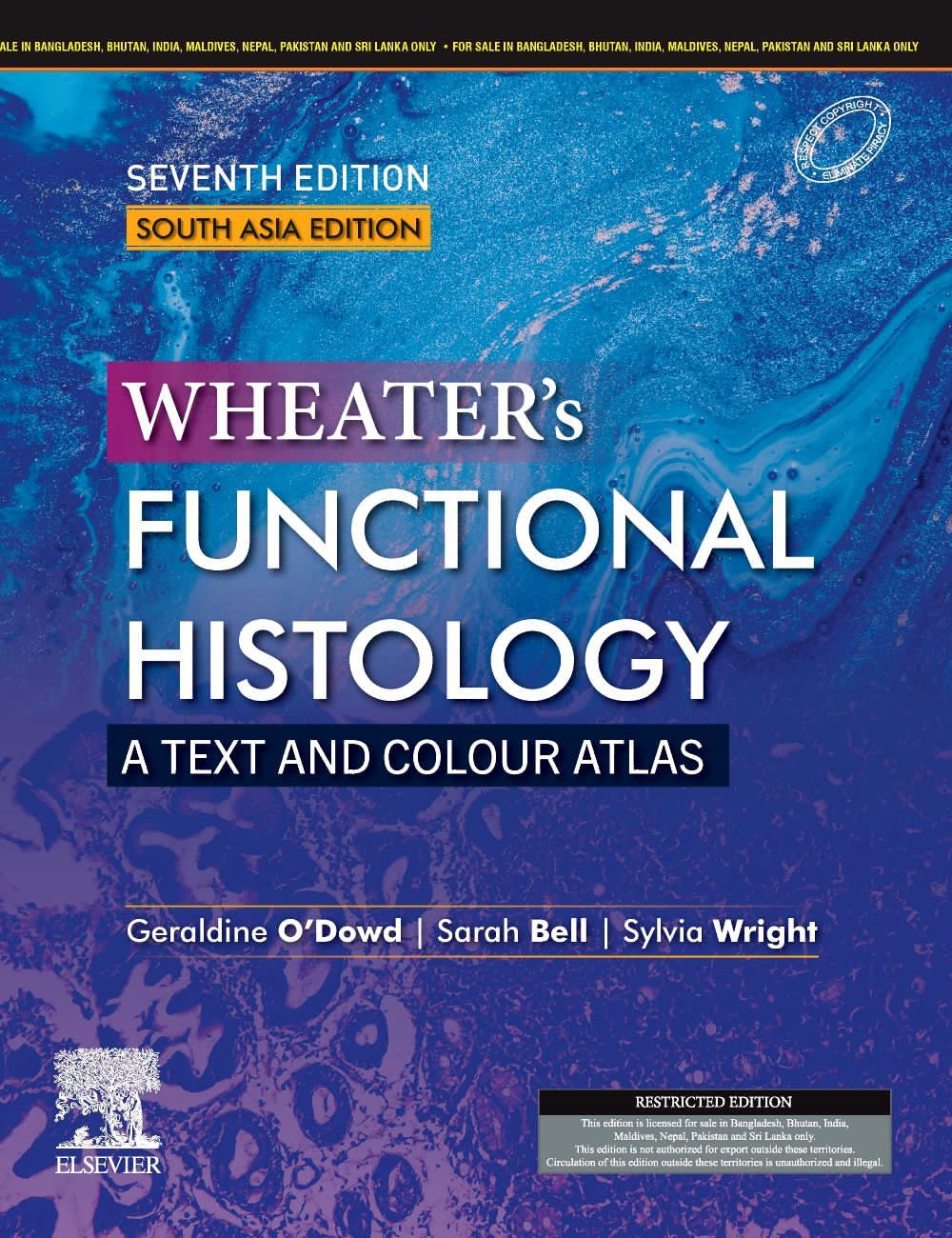 Cover of Wheater's Functional Histology: A Text and Color Atlas