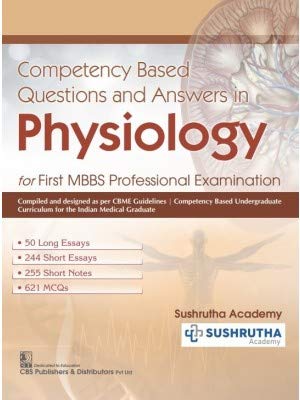 Cover of Competency Based Questions and Answers in Physiology
